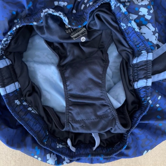 Nike Kids XL Blue/Navy/White Tempo Running Shorts - Picture 5 of 6